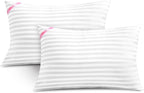 EIUE Throw Pillow Inserts, Machine Washable Pillows,Premium Polyester Fiber Fill for Sofa Bed & Decorative Cushions (White, 18x18inch)